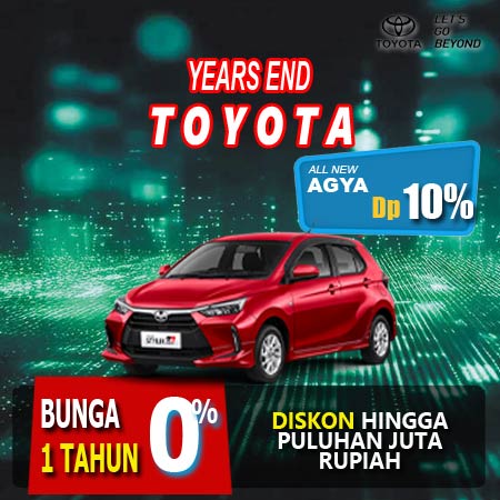 Promo agya toyota bintaro